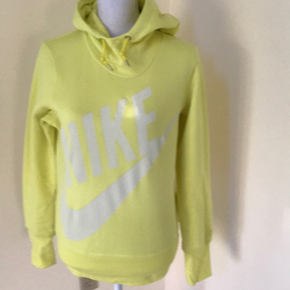 yellow nike womens hoodie